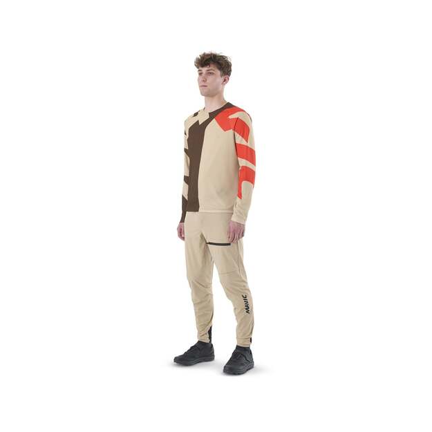 MAVIC MENS LS JERSEY DEEMAX ENDURO LETTERS/DESERT PALM (T000484) 3