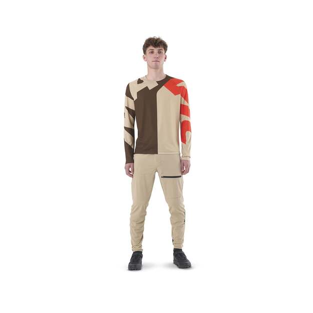 MAVIC MENS LS JERSEY DEEMAX ENDURO LETTERS/DESERT PALM (T000484) 2