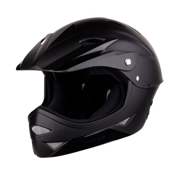 Vaiki&scaron;kas &scaron;almas FORCE DOWNHILL Junior // dydis S-M (54-58 cm) (juoda)