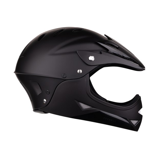 Vaiki&scaron;kas &scaron;almas FORCE DOWNHILL Junior // dydis S-M (54-58 cm) (juoda)