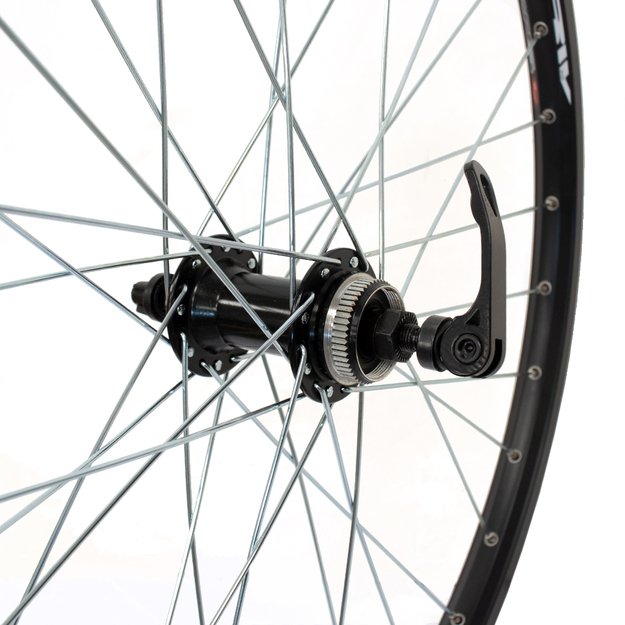 Priekinis ratas J19SB 24  d-brake CL, 32H, QR, kniedytas, dvigubas 2