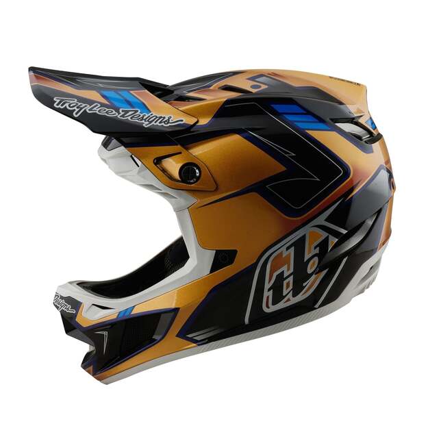 TLD HELMET D4 COMPOSITE ROYALTY BLACK / GOLD (14050700)