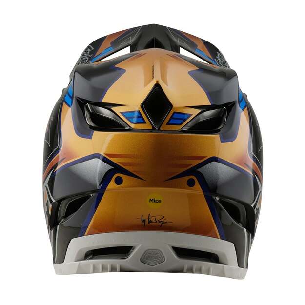 TLD HELMET D4 COMPOSITE ROYALTY BLACK / GOLD (14050700) 2