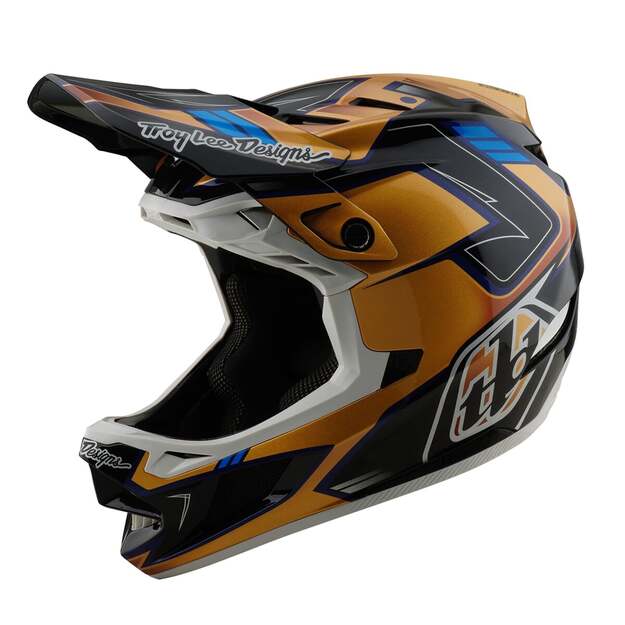 TLD HELMET D4 COMPOSITE ROYALTY BLACK / GOLD (14050700) 6