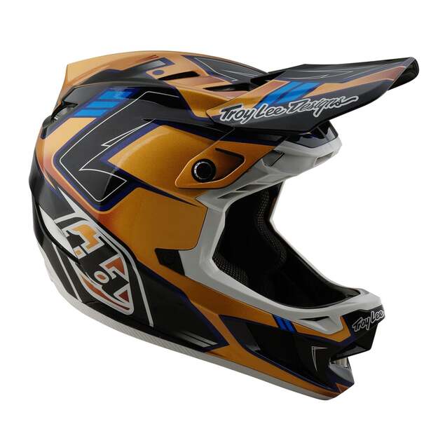 TLD HELMET D4 COMPOSITE ROYALTY BLACK / GOLD (14050700) 5