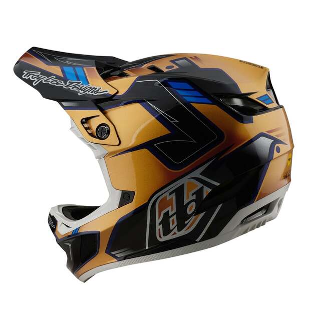 TLD HELMET D4 COMPOSITE ROYALTY BLACK / GOLD (14050700) 1