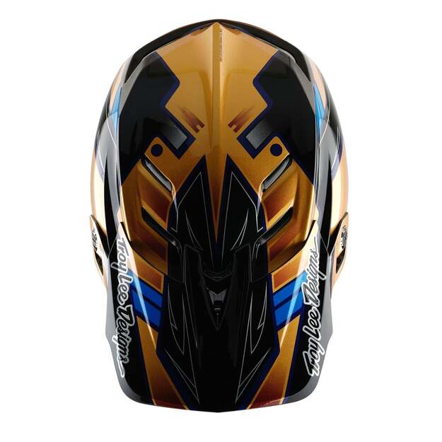 TLD HELMET D4 COMPOSITE ROYALTY BLACK / GOLD (14050700) 7