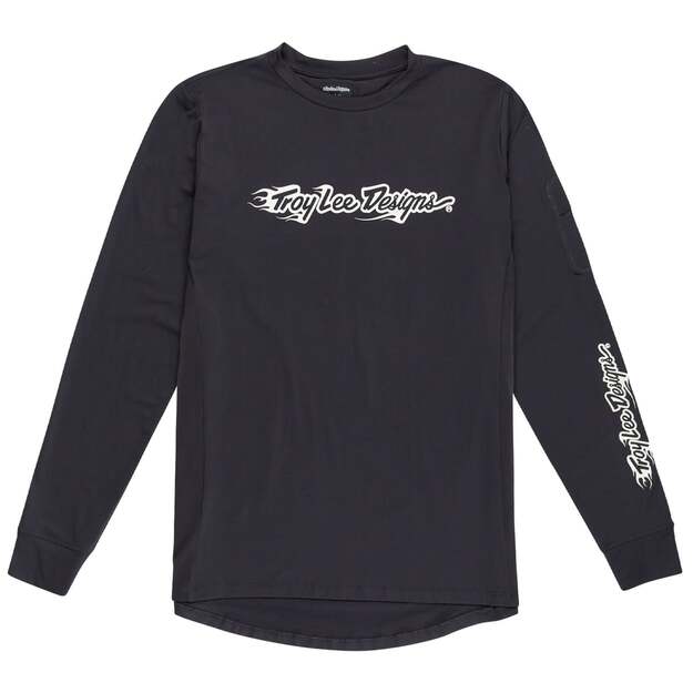 TLD LS JERSEY RUCKUS RIDE TEE BURN OUT CARBON (37100700)