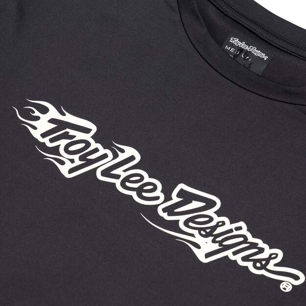 TLD LS JERSEY RUCKUS RIDE TEE BURN OUT CARBON (37100700) 2