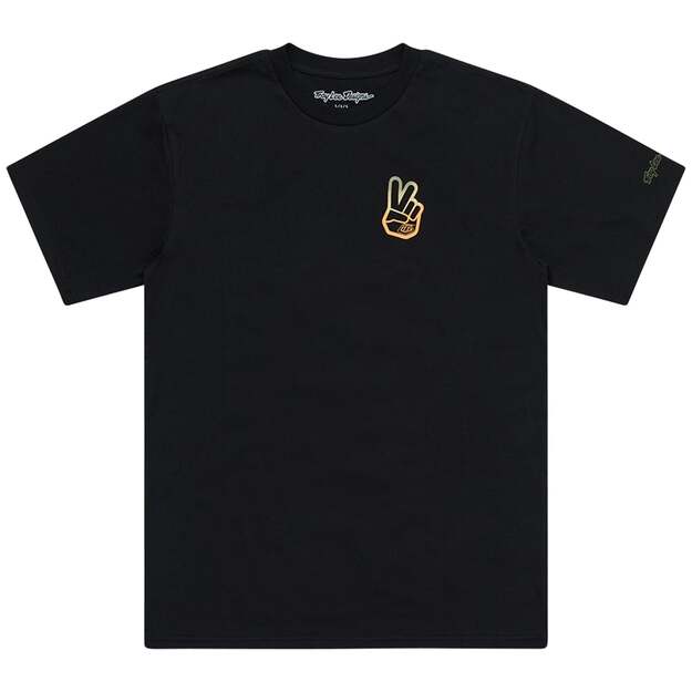 TLD SHORT SLEEVE TEE PEACE OUT BLACK (70157305)