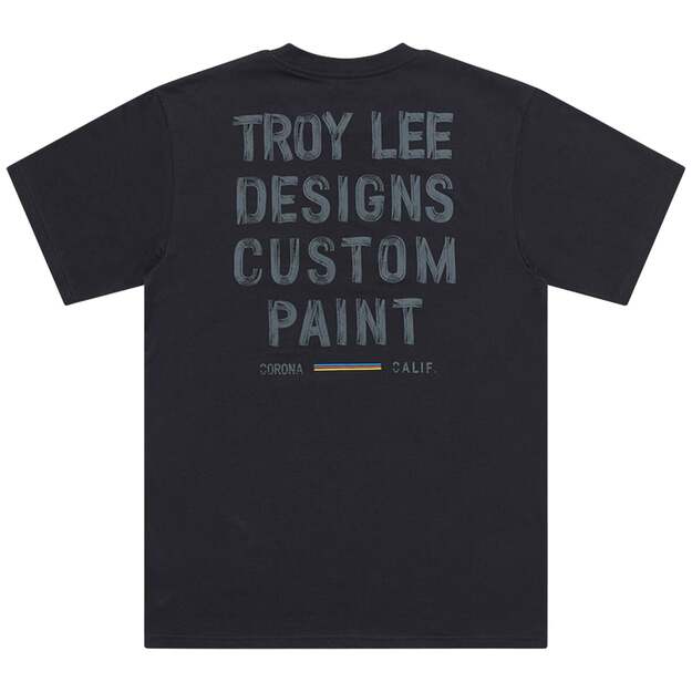 TLD SHORT SLEEVE TEE PAINT SHOP CARBON (70172901) 1