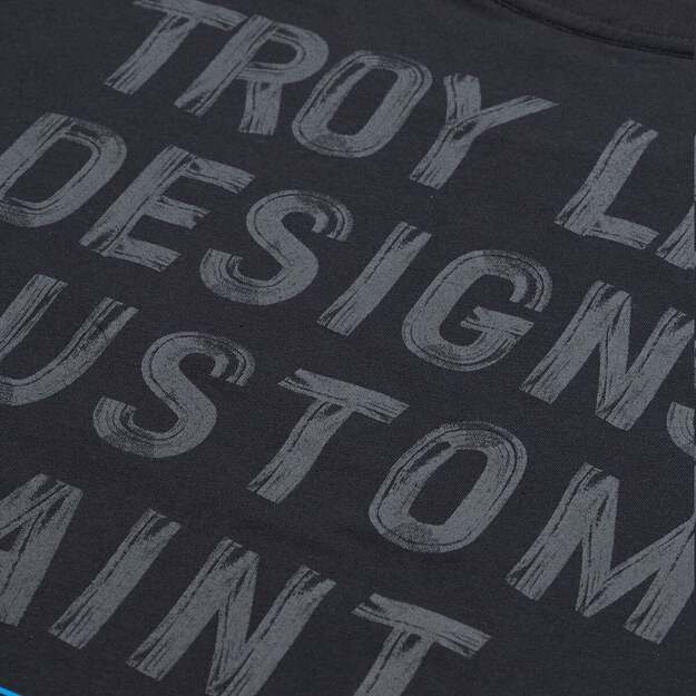 TLD SHORT SLEEVE TEE PAINT SHOP CARBON (70172901) 4