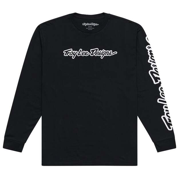 TLD LONG SLEEVE TEE SIGNATURE BLACK (72991701)