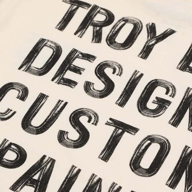 TLD WOMENS SHORT SLEEVE TEE PAINT SHOP VINTAGE WHITE (75372900) 4