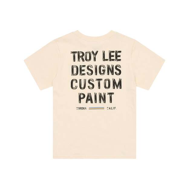 TLD WOMENS SHORT SLEEVE TEE PAINT SHOP VINTAGE WHITE (75372900) 1
