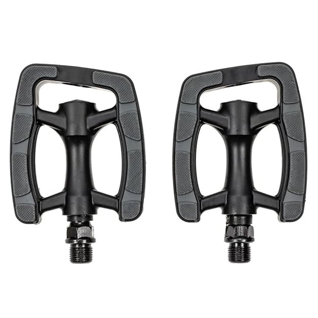 Pedalai Marwi SP-823 // su PP remais, 9/16 , 103 x 77,5 mm, aliuminiai (juodi) 2