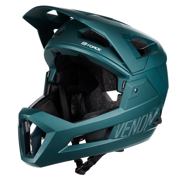 Downhill šalmas FORCE VENOM // dydis: L / XL (58 - 61 cm) (turkio)