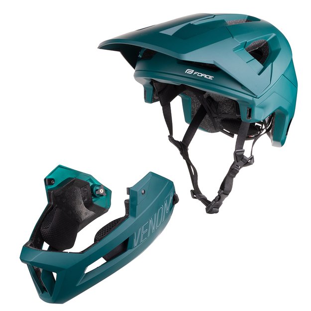 Downhill šalmas FORCE VENOM // dydis: L / XL (58 - 61 cm) (turkio) 5
