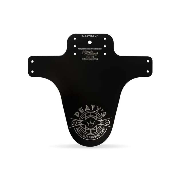 PEATY S X MARSH GUARD BLATN&Iacute;ČEK TRAILS, ALES & GOOD TIMES - SILVER (PMG-TAG-SIL-20)