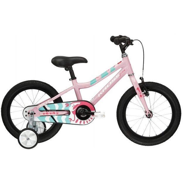 KROSS Mini 4.0 D pincelpin g mergaitiškas vaikiškas dviratis (16 ) 