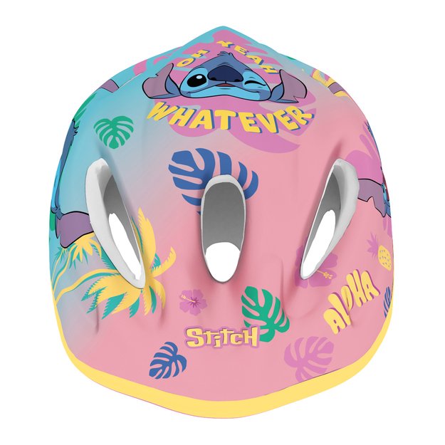 Šalmas Stitch // dydis: M (52-56 cm) (žydra/rožinė) 5