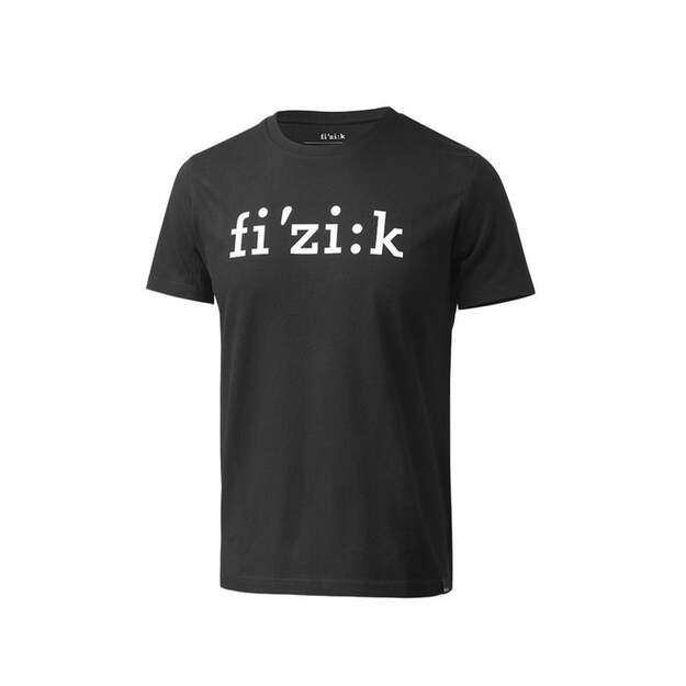 FIZIK TRIKO S KRÁTKÝM RUKÁVEM BLACK LOGO (FTSRT010010)