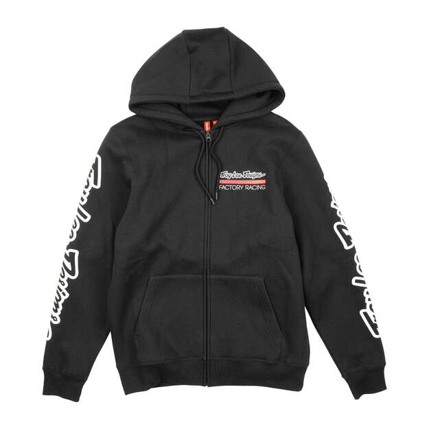 TLD ZIP UP HOODIE FACTORY RACING BLACK / RED (73066900)