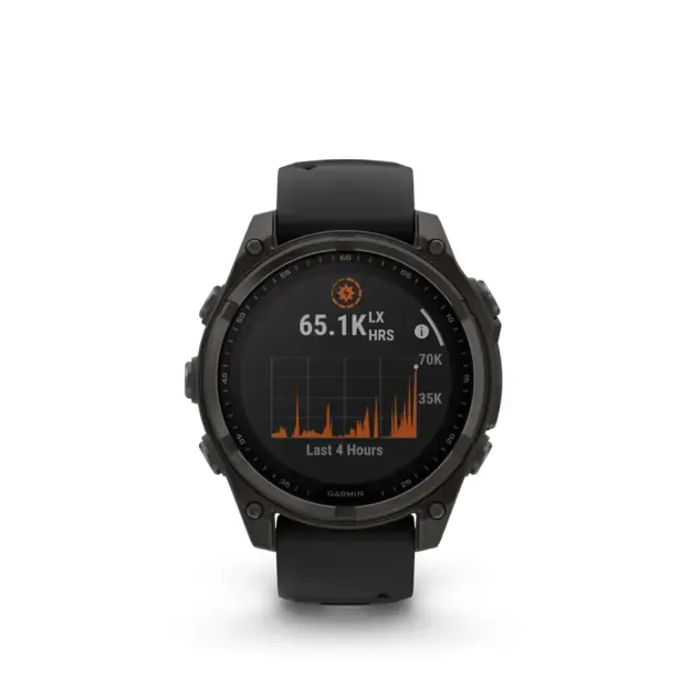 Išmanusis laikrodis Garmin fēnix® 8 Solar | 47mm | Carbon Gray - Black 2