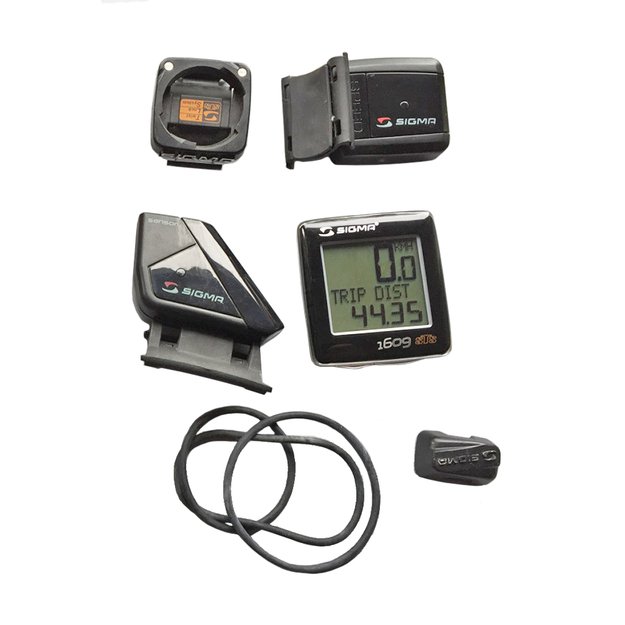 Dviračio kompiuteris Sigma BC 1609 STS Cadence // belaidis, 16 funkc. (juoda/sidarbinė) 2