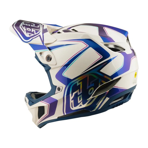 TLD HELMET D4 COMPOSITE MIPS FLARED WHITE / INDIGO (14002200) 2