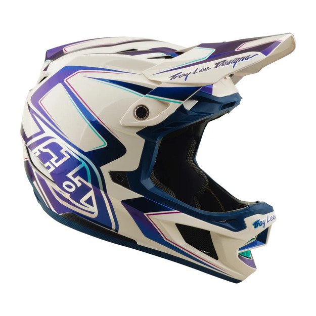 TLD HELMET D4 COMPOSITE MIPS FLARED WHITE / INDIGO (14002200) 6