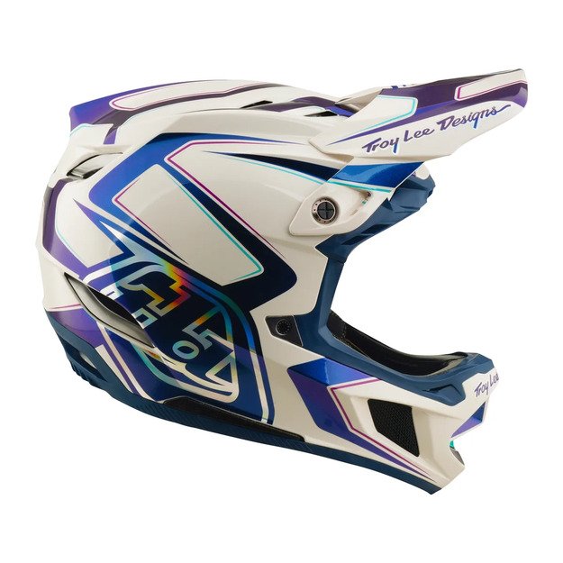 TLD HELMET D4 COMPOSITE MIPS FLARED WHITE / INDIGO (14002200) 5