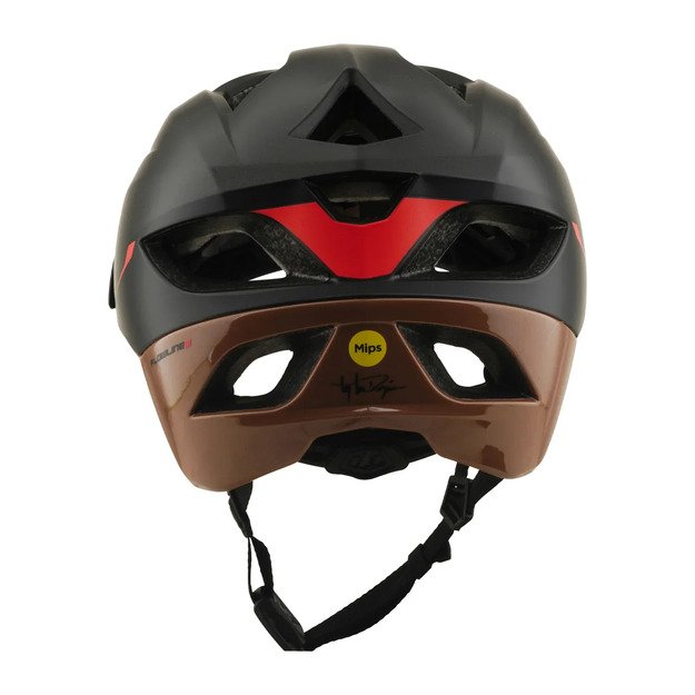 TLD HELMET FLOWLINE SE MIPS STACKS CHARCOAL / SIENNA (11091901) 3