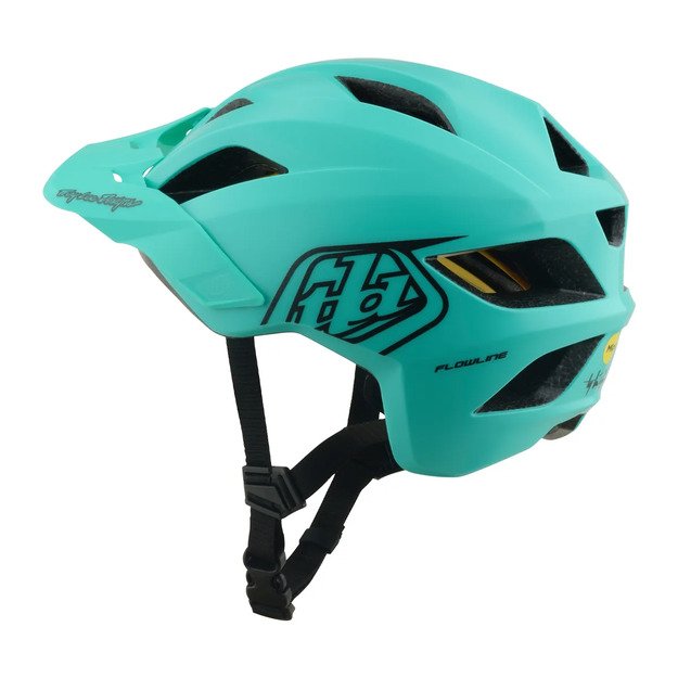 TLD HELMET YOUTH FLOWLINE MIPS POINT CHARCOAL / REAL TEAL (11354070)