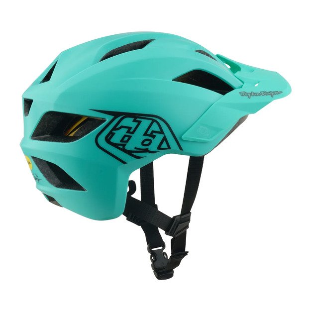 TLD HELMET YOUTH FLOWLINE MIPS POINT CHARCOAL / REAL TEAL (11354070)