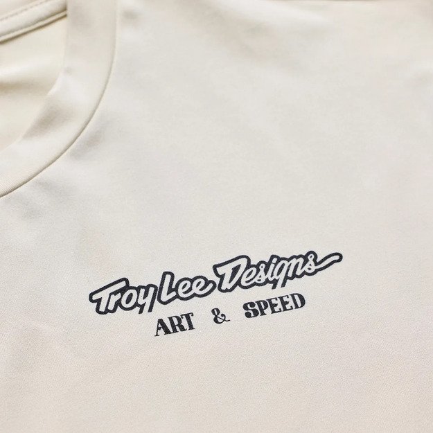TLD LONG SLEEVE JERSEY RUCKUS RIDE TEE ART & SPEED PUMICE (37100401) 2