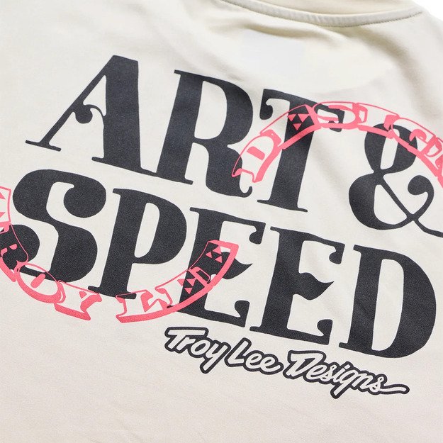 TLD LONG SLEEVE JERSEY RUCKUS RIDE TEE ART & SPEED PUMICE (37100401) 3