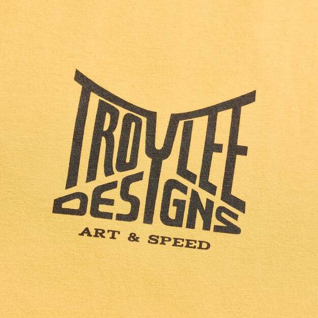 TLD SHORT SLEEVE TEE HANDLEBAR BLEACHED MELON (70170101) 2