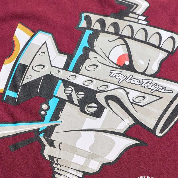 TLD LONG SLEEVE TEE CARB CLUB SANGRIA (72973701) 3