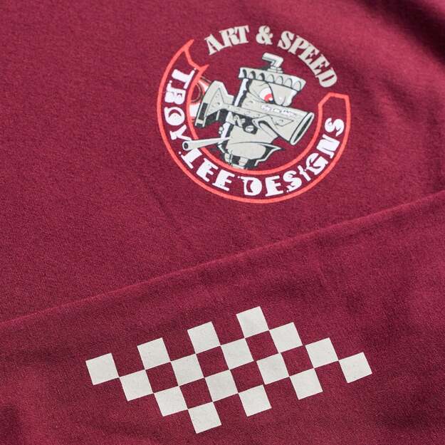 TLD LONG SLEEVE TEE CARB CLUB SANGRIA (72973701) 4