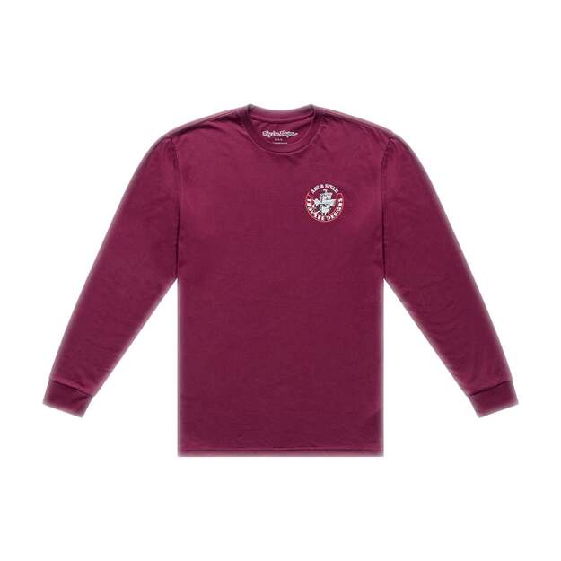 TLD LONG SLEEVE TEE CARB CLUB SANGRIA (72973701)