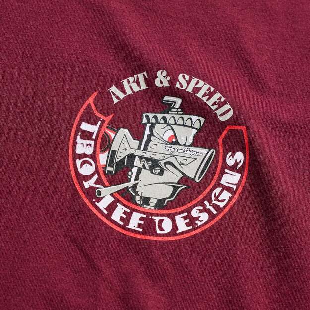 TLD LONG SLEEVE TEE CARB CLUB SANGRIA (72973701) 2