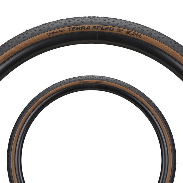 Padanga Continental Terra Speed ProTect 28  x 1.5  (40-622) // sulankstoma, bekamerinė / Tubeless