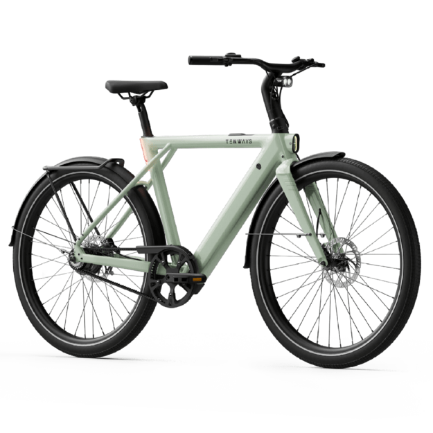 Elektrinis dviratis TENWAYS CGO009 (žalios spalvos) V1 1