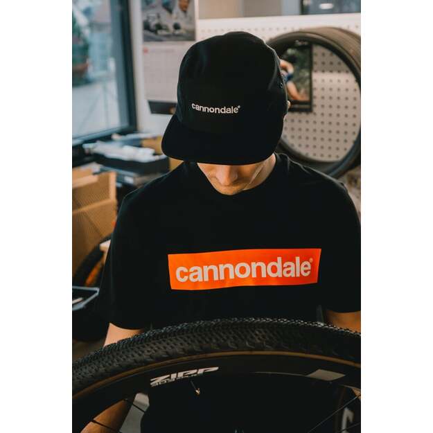 CANNONDALE LIFESTYLE T-SHIRT BLK/ORG/WHT 2