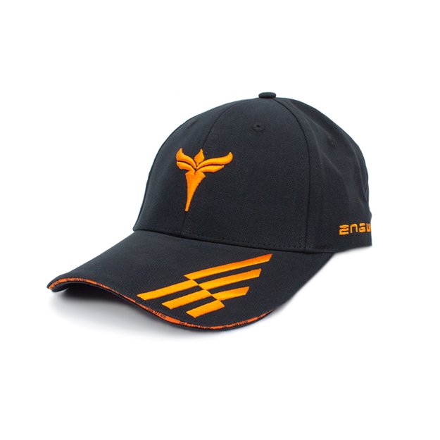 Kepurė su snapeliu ENGWE (UNI) (juoda/oranžinė)