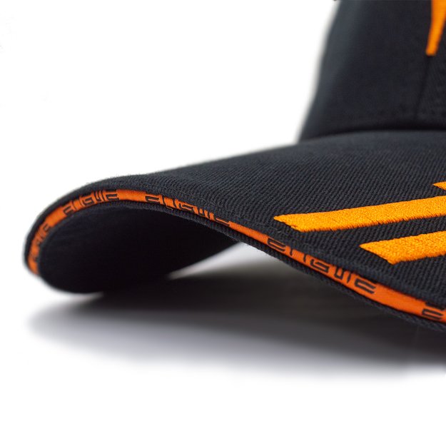 Kepurė su snapeliu ENGWE (UNI) (juoda/oranžinė) 1