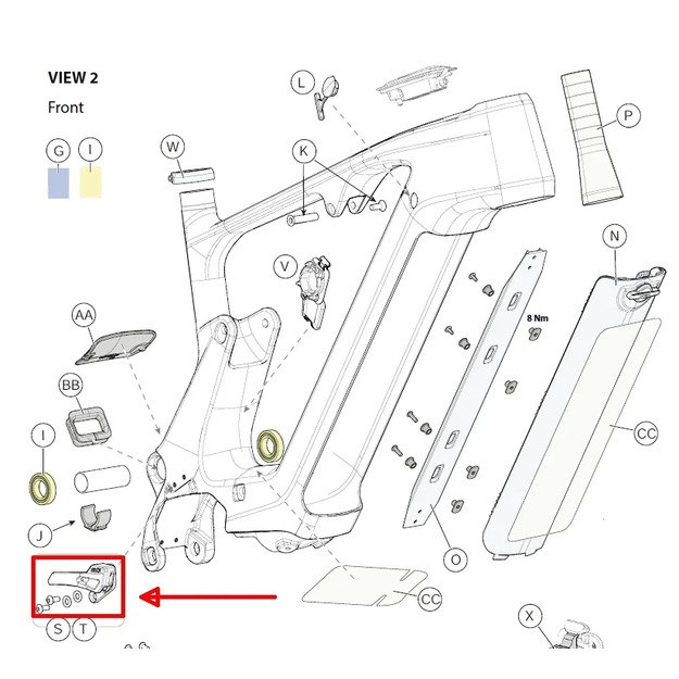 CANNONDALE Moterra MRP Chainguide Complete (K11105)