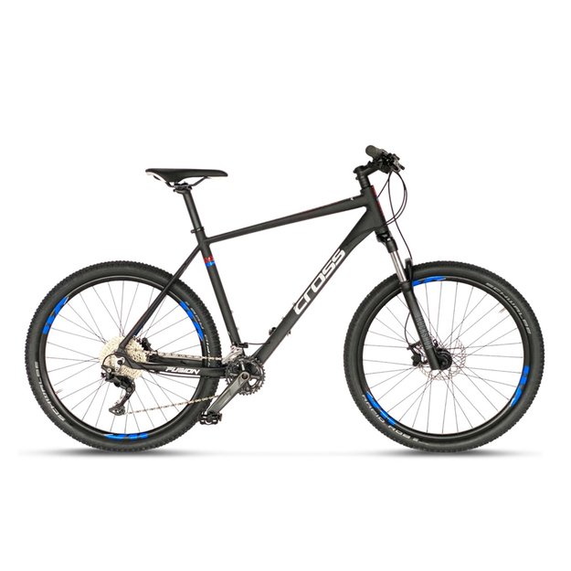 CROSS Fusion X 27.5  // 20G, dydis 18  (46 cm) (juoda)