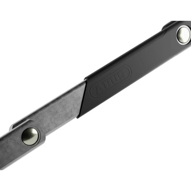 Spyna ABUS BORDO&trade; One 6000A/120 // su signalizacija, sulankstoma, Bluetooth&reg; užraktas, 120 cm (juoda)